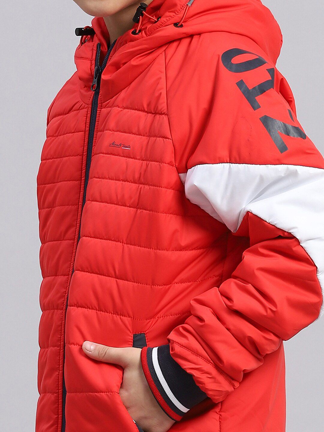 Monte Carlo Boys Colourblocked Lightweight Padded Jacket