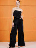 STREET 9 Off Shoulder Crop Top & Mid-Rise Trouser