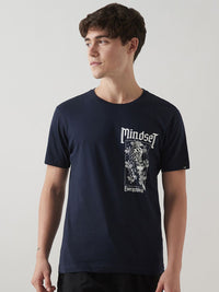 Bewakoof Men Graphic Printed Round Neck Pure Cotton T-shirt