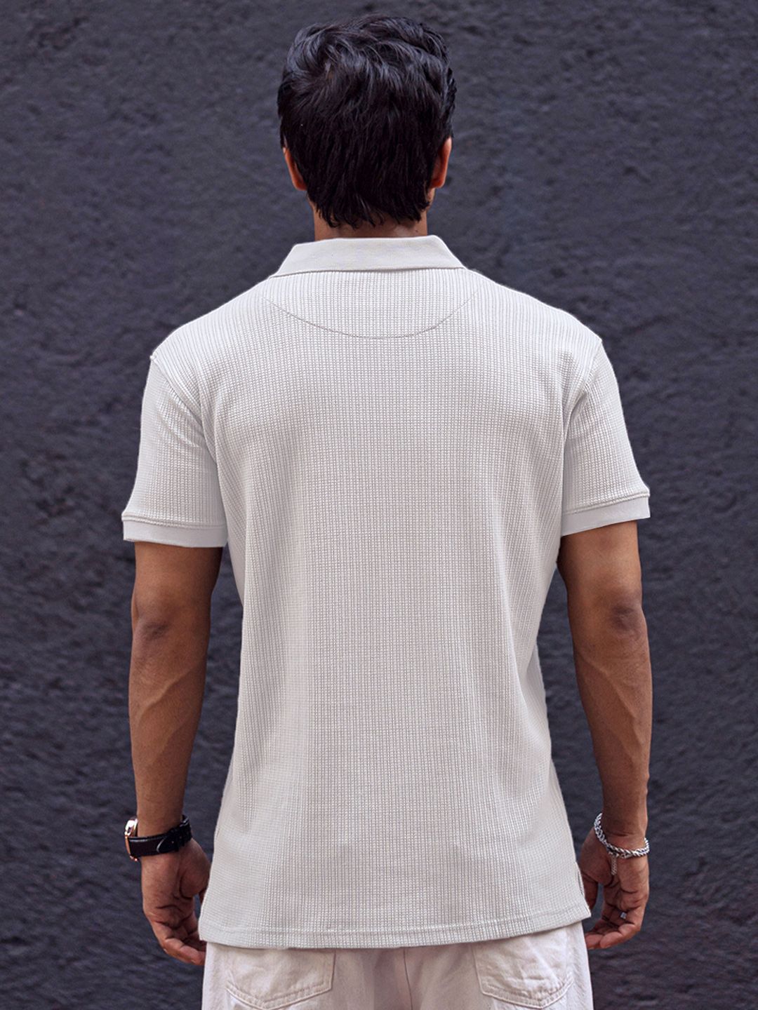 Powerlook Men Polo Collar T-shirt