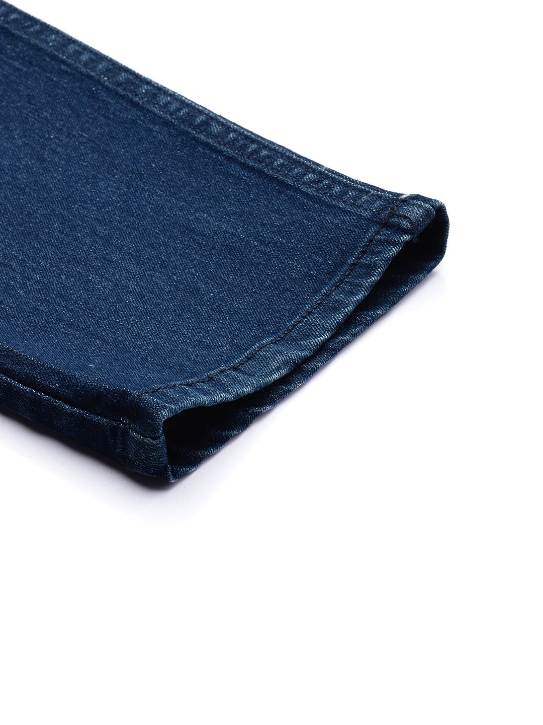 The Indian Garage Co Men Slim Fit Stretchable Mildly Distressed Jeans
