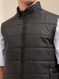 HIGHLANDER Men Self Design Puffer Jacket
