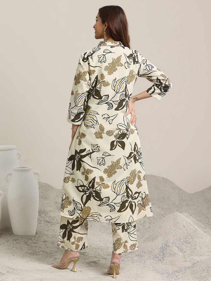 Libas Floral Printed Tunic With Palazzos Co-Ords