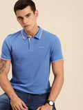 Being Human Polo Collar Pure Cotton T-shirt