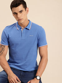 Being Human Polo Collar Pure Cotton T-shirt