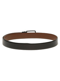 Teakwood Leathers Men Textured Leather Reversible Belt