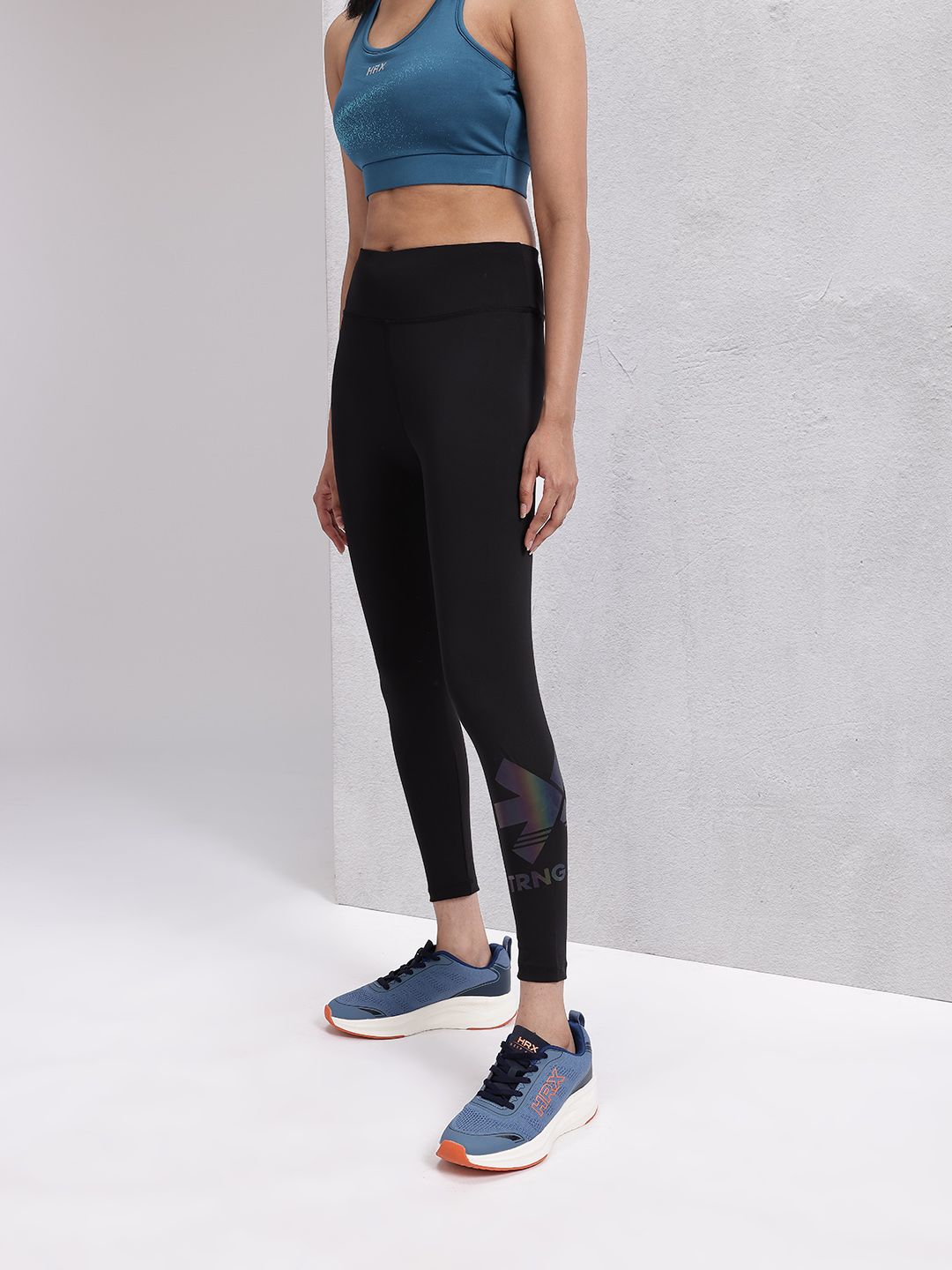 HRX by Hrithik Roshan Women Cropped Rapid-Dry Training Tights