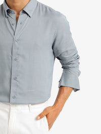 RARE RABBIT Men Comfort Opaque Formal Shirt