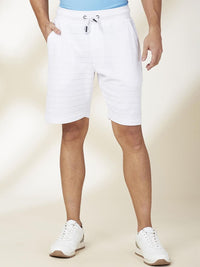 Being Human Men Striped Technology Shorts