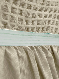 Cortina Beige Self-Design Stretchable 2-Seater Sofa Cover