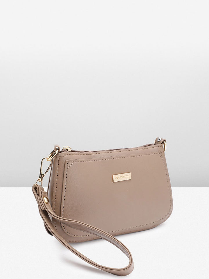 DressBerry Structured Sling Bag with Wrist Loop