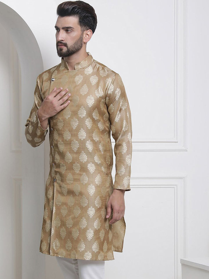 SOJANYA Kurta Rekaan Tenun Motif Etnik