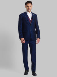 Raymond Men Single-Breasted Three-Piece Formal Suit