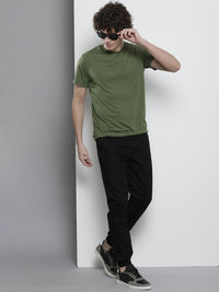 The Indian Garage Co Men Mid-Rise Slim Fit Joggers