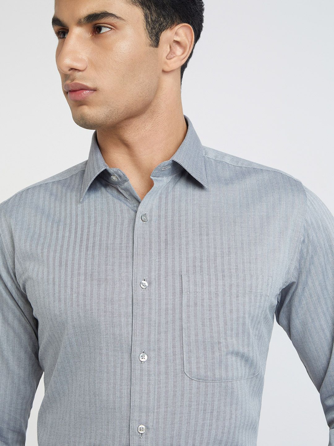 Raymond Pure Cotton Slim Fit Formal Shirt