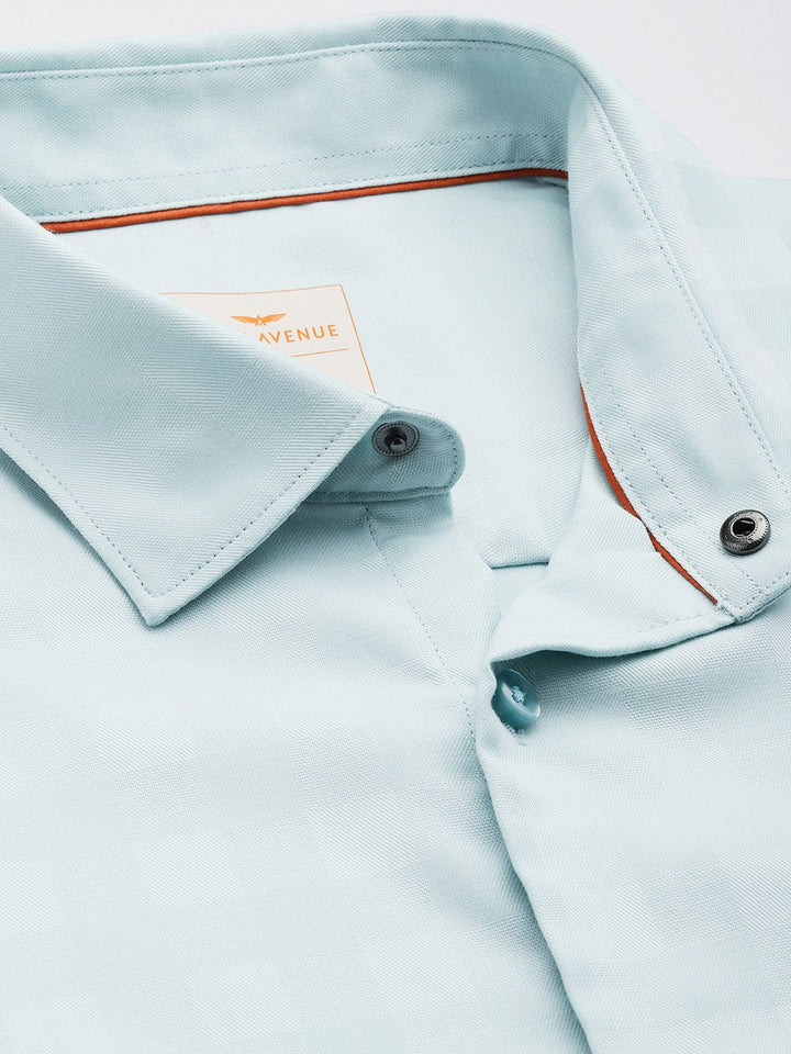 Park Avenue Ultra Light Wrinkle Resistant BI-Stretch Slim Fit Checked Shirt
