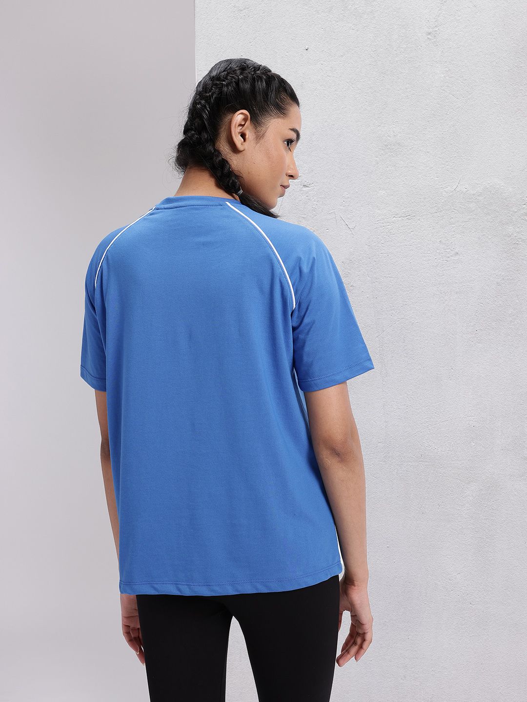 HRX by Hrithik Roshan Brand Logo Print Training T-shirt