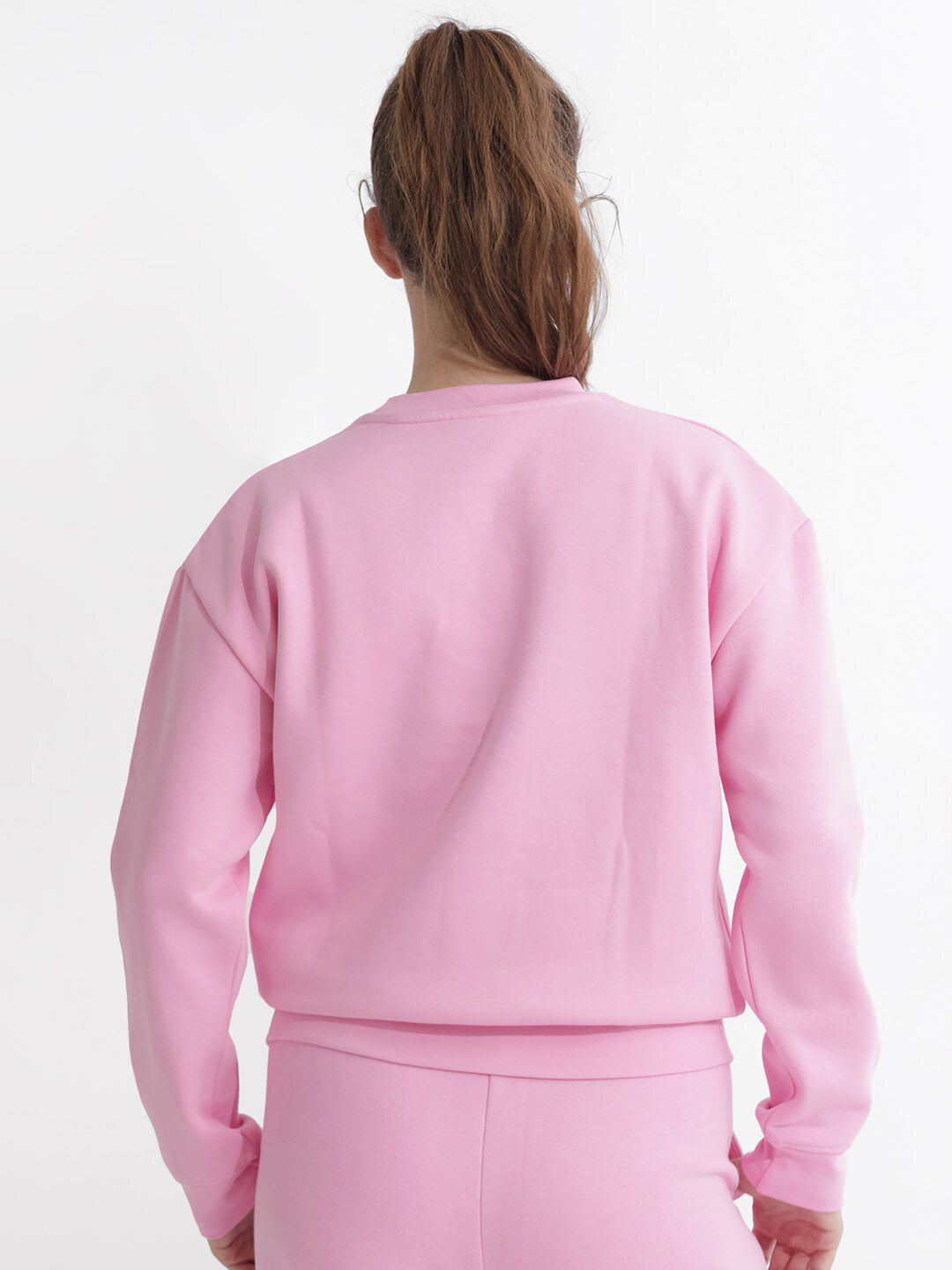 RAREISM Round Neck Cotton Sweatshirt
