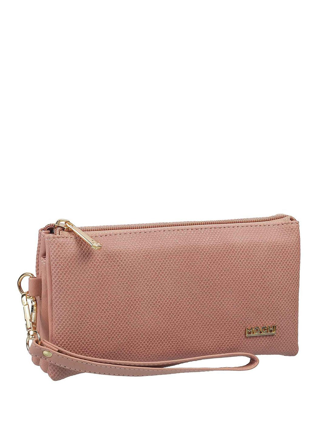 Mochi Peach-Coloured Wallet