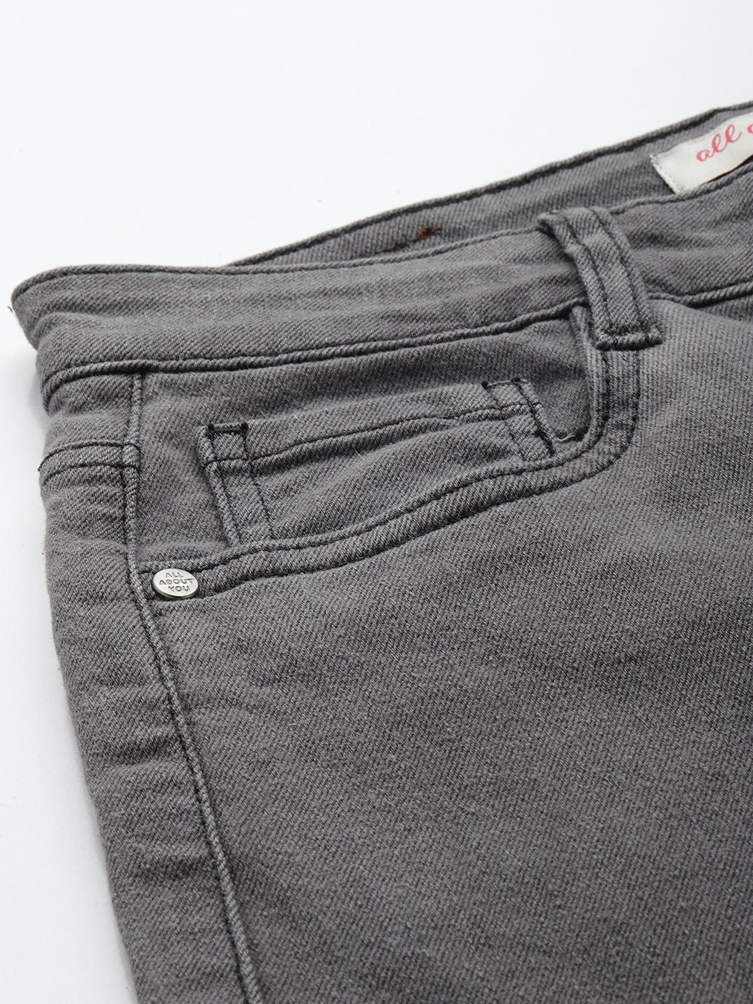 all about you Women Straight Fit High-Rise Stretchable Jeans