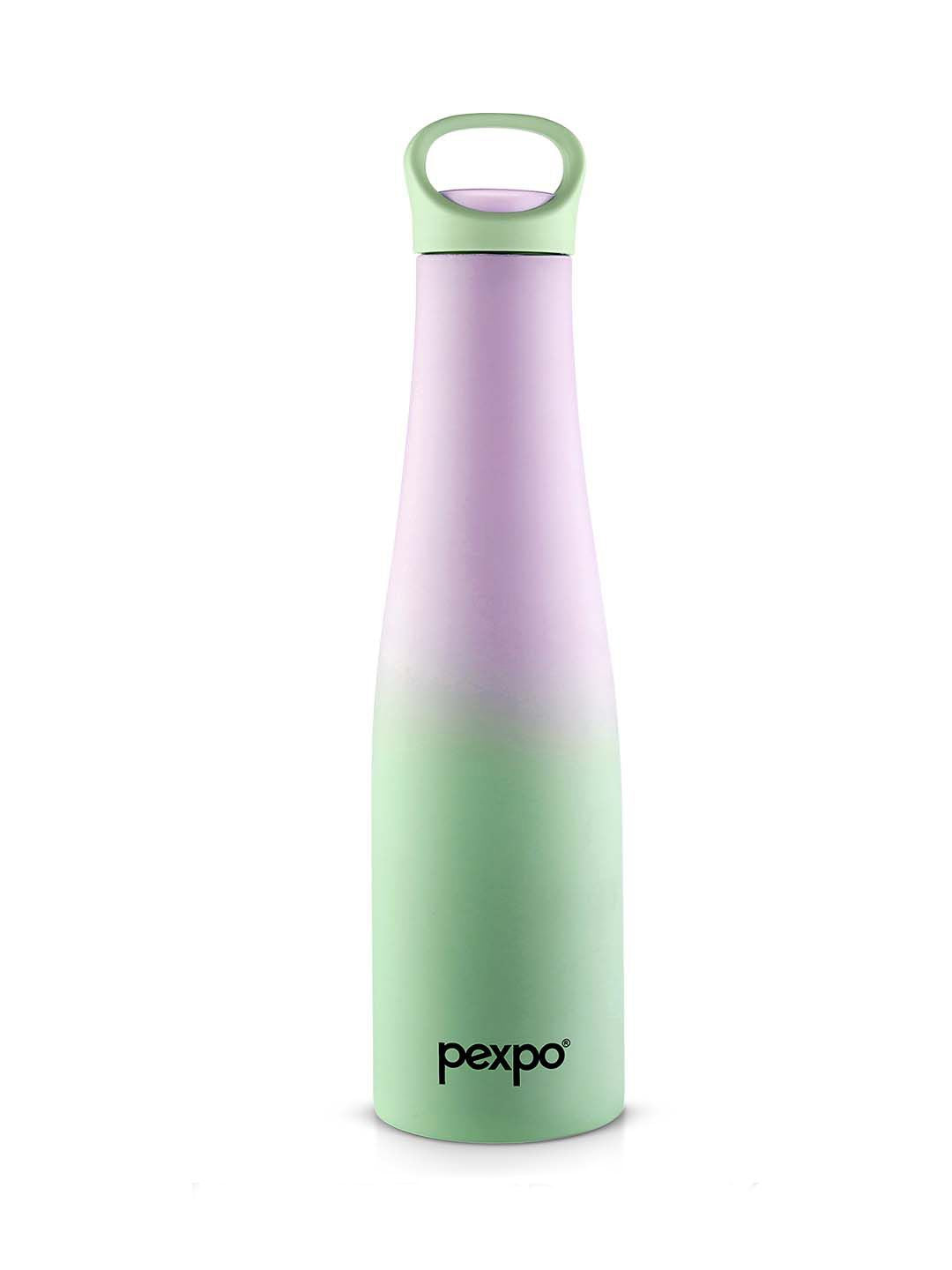 Pexpo Green MOROCCO-ISI Certified Thermosteel Hot & Cold Flask Water Bottle 620ml