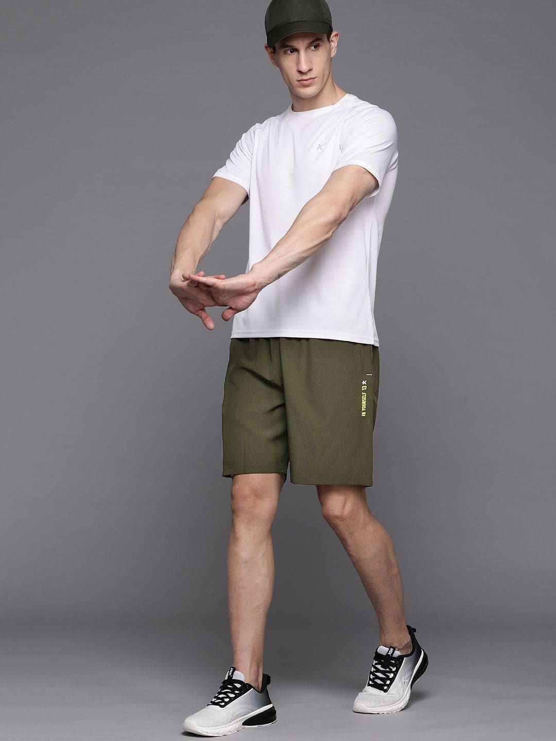HRX by Hrithik Roshan Men Rapid-Dry Training Shorts