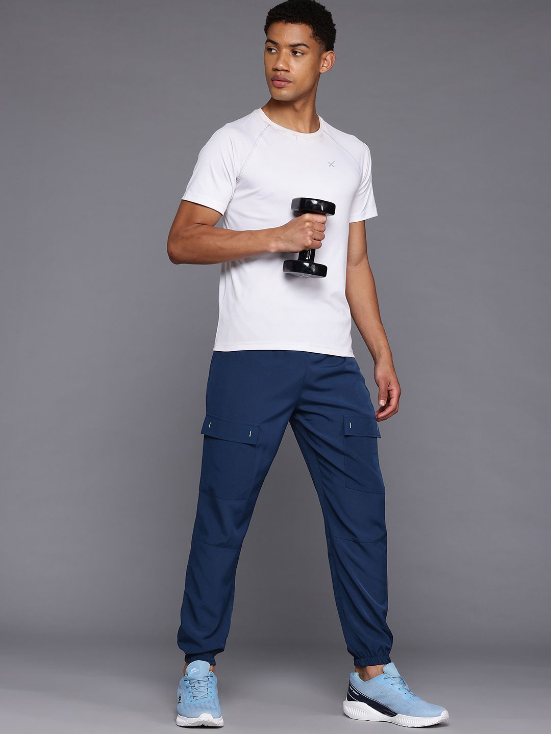 HRX by Hrithik Roshan Men Rapid-Dry Training Cargo Joggers
