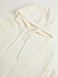 THE BEAR HOUSE Typography Printed Hooded Pure Cotton Pullover Sweatshirt