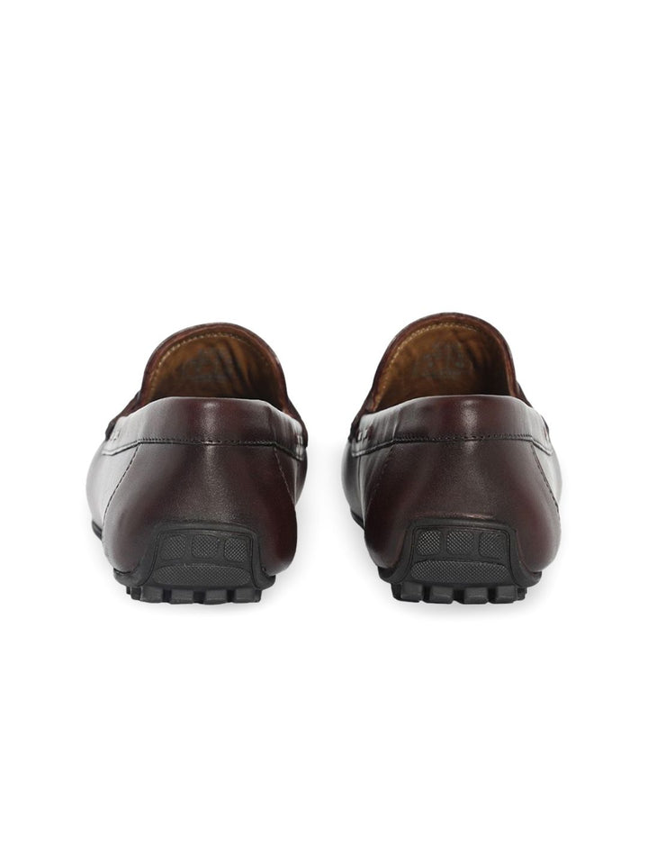 RARE RABBIT Men Bold Leather Formal Loafers