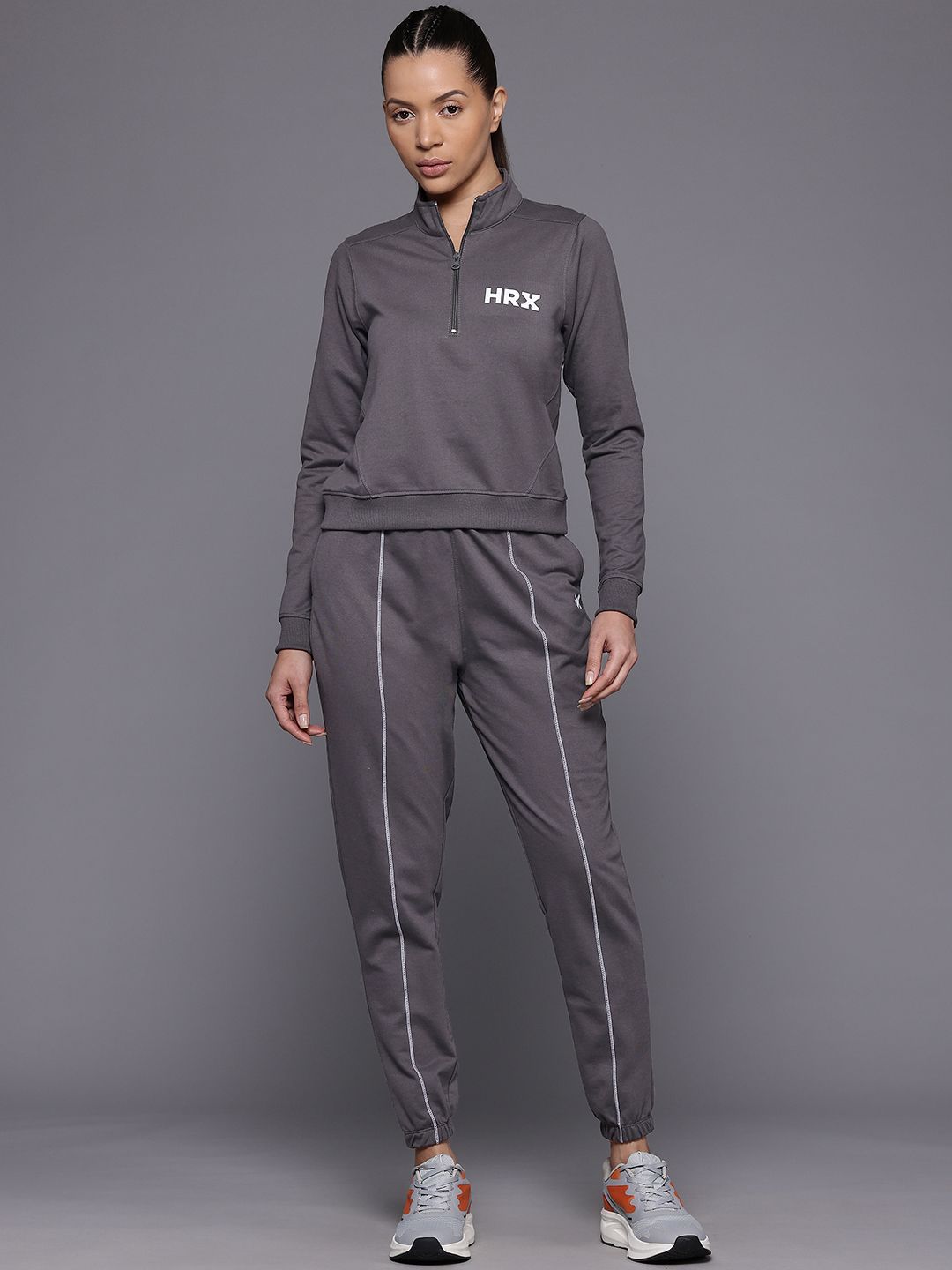 HRX by Hrithik Roshan Brand Logo Detail Training Tracksuit