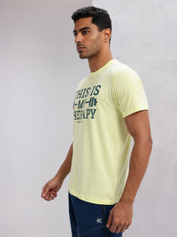 HRX by Hrithik Roshan Typography Printed Training T-shirt