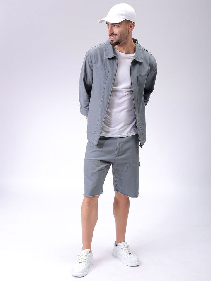 The Indian Garage Co Men Open Front Jacket