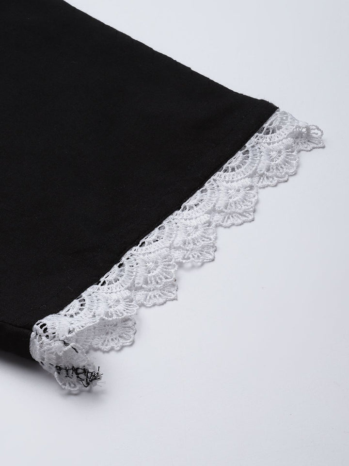 Indo Era Floral Embroidered Pure Cotton Co-Ords