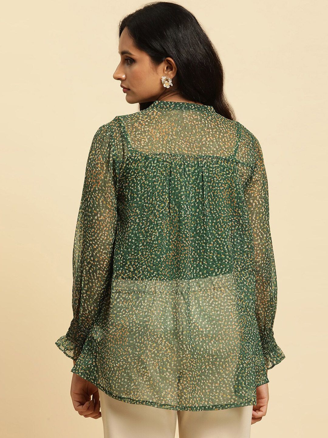 W Abstract Printed Casual Shirt