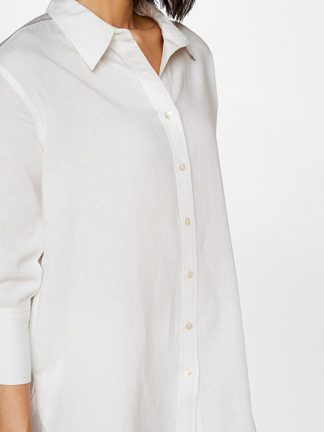 AND Shirt Collar Linen Shirt With Trouser