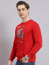 Monte Carlo Graphic Printed Round Neck Sweatshirt