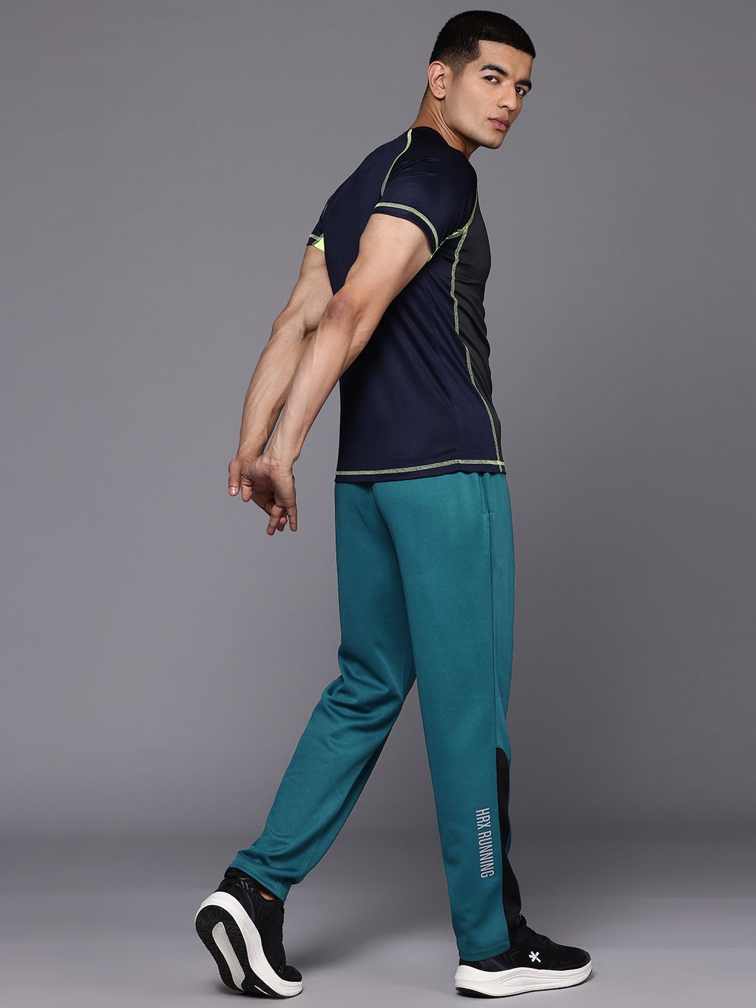HRX by Hrithik Roshan Men Rapid-Dry Running Track Pants