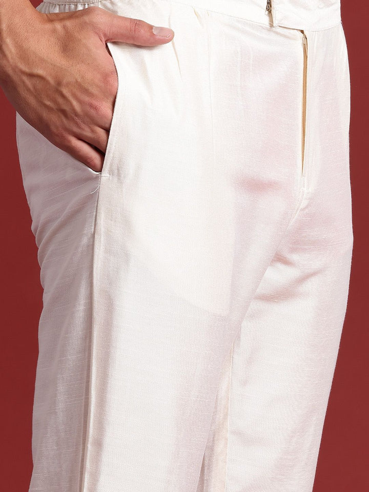 Anouk Men Regular Sequinned Embellished Kurta with Pyjamas