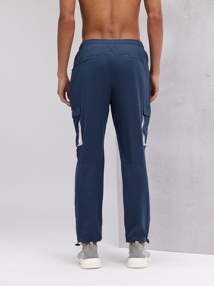 HRX by Hrithik Roshan Men Rapid-Dry Cargo-Style Training Track Pants