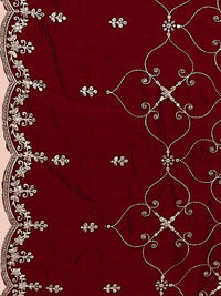 KALINI Floral Embroidered Sequinned Kurta With Trousers & Dupatta