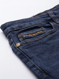 The Indian Garage Co Men Bootcut Light Fade Stretchable Jeans