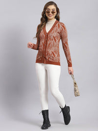 Monte Carlo Self Design V-Neck Cardigan