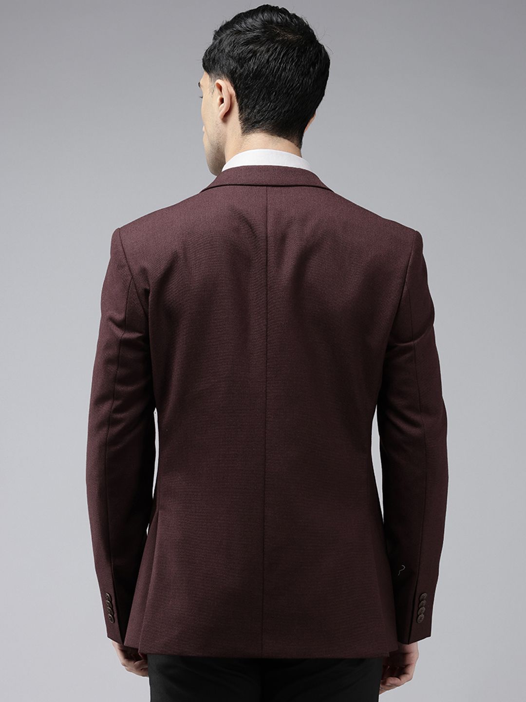 Park Avenue Single-Breasted Super Slim Fit Formal Blazer