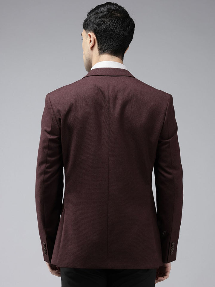 Park Avenue Single-Breasted Super Slim Fit Formal Blazer