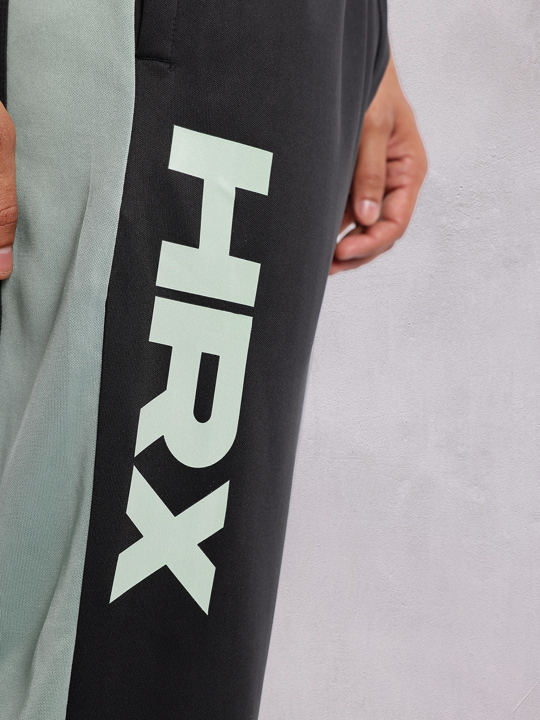 HRX by Hrithik Roshan Men Brand Logo Print Rapid-Dry Running Track Pants