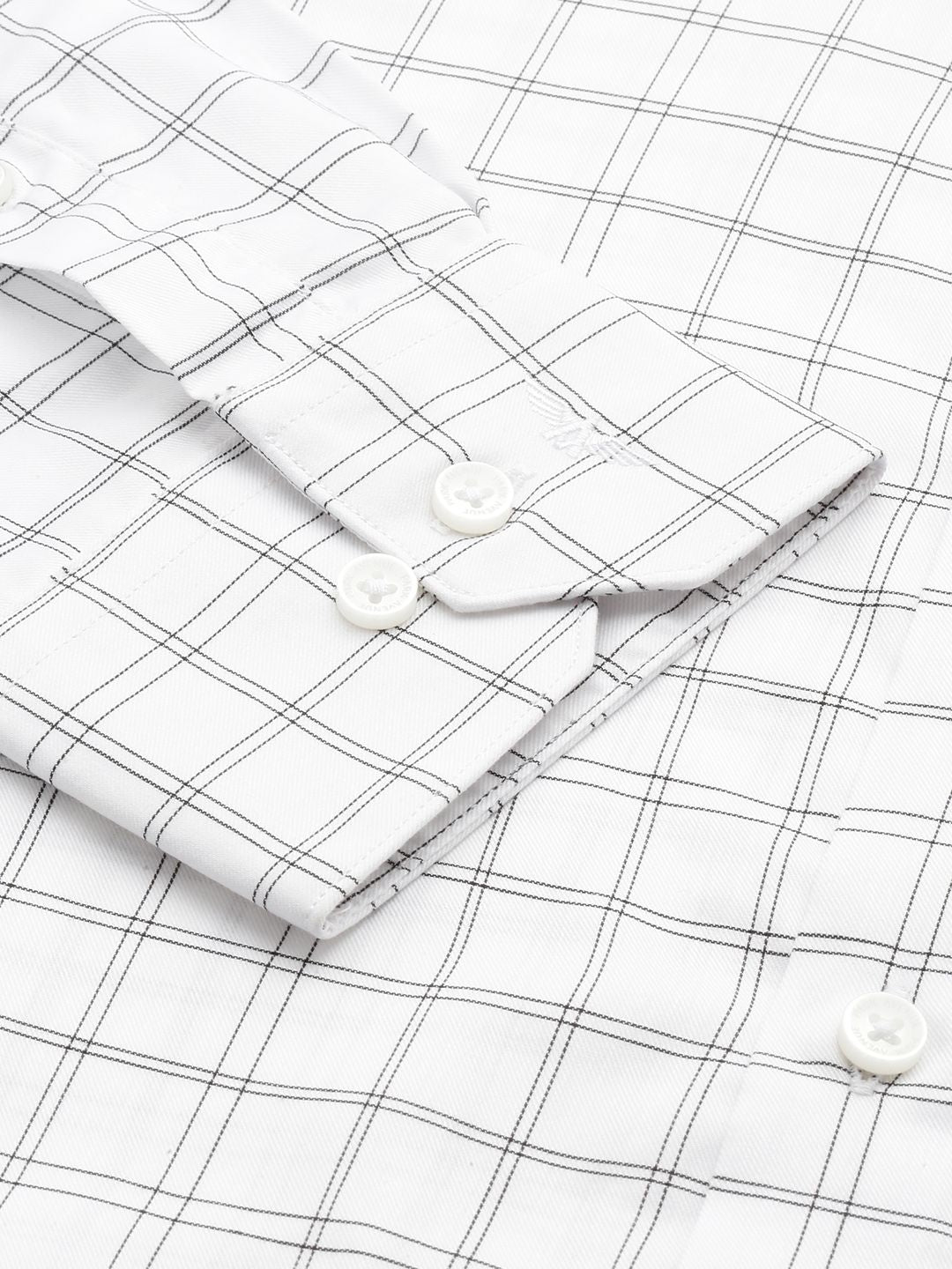 Park Avenue Slim Fit Checked Pure Cotton Formal Shirt