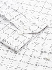 Park Avenue Slim Fit Checked Pure Cotton Formal Shirt