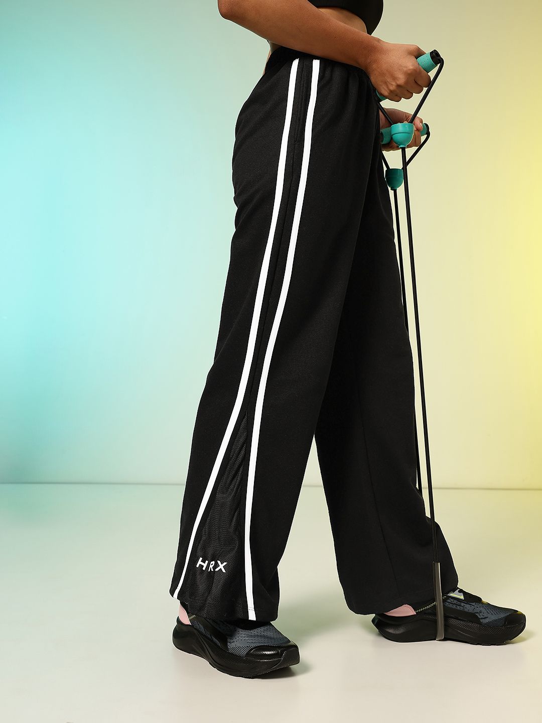 HRX by Hrithik Roshan Retro Women Training or Gym Sports Track Pants