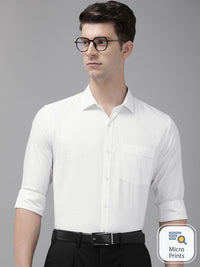 Park Avenue Textured Slim Fit Formal Shirt