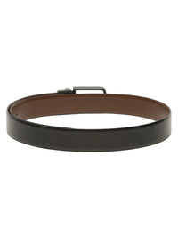 Teakwood Leathers Men Textured Leather Reversible Belt